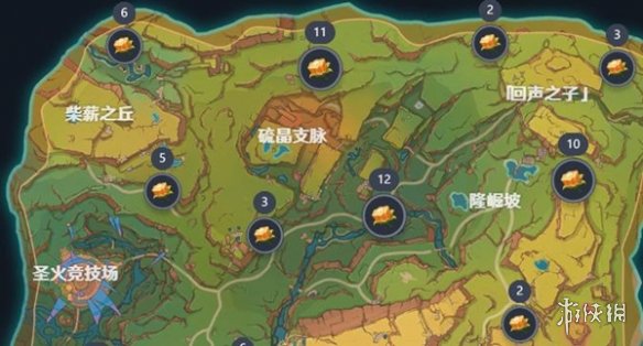 原神苦种全收集路线图(路线图,收集,原神苦种全....)