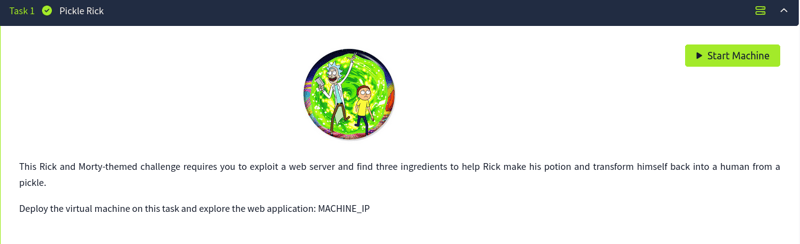 Desafio Pickle Rick - TryHackMe（Pickle.Desafio.TryHackMe.Rick...）