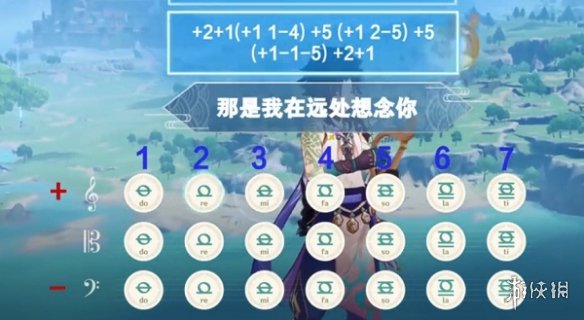 原神让风告诉你曲谱一览(告诉你,曲谱,原神让风....)