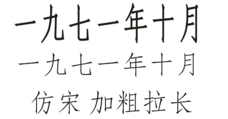 仿宋gb2312字体长什么样？-仿宋gb2312字体和仿宋有什么区别