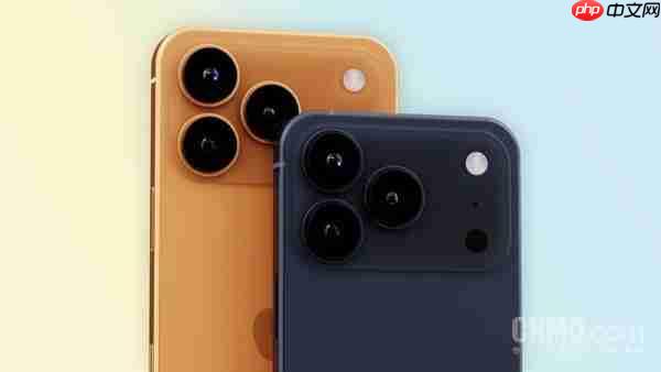 苹果iPhone 17 Pro系列最新渲染图曝光：橙色出必买？（橙色.渲染.曝光）